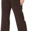 New Briggs New York Briggs New York Women'S Plus Size Pull On Dress Pant Average & Short Length