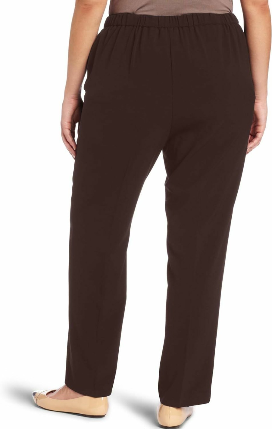 New Briggs New York Briggs New York Women'S Plus Size Pull On Dress Pant Average & Short Length