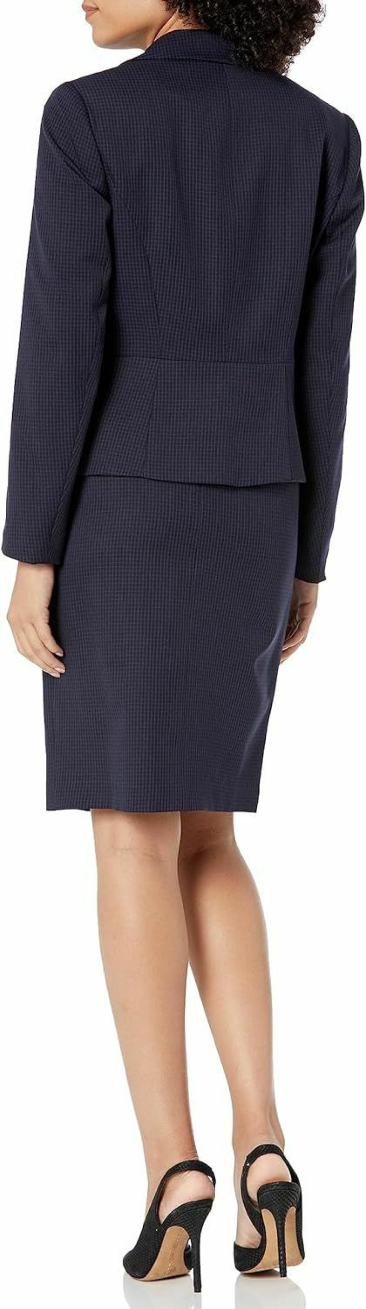 Clearance Le Suit Women'S Plus Size Jacket/Skirt Suit