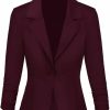 Best Hybrid & Company Hybrid & Company Women'S Casual Work Office Blazer Lightweight Stretch Ponte Jacket Made In Usa