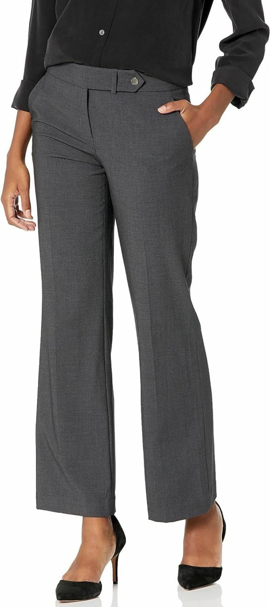 Wholesale Calvin Klein Calvin Klein Women'S Petite Size Straight-Leg Pant