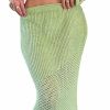 Online Seyurigaoka Women'S Crochet Knit 2 Piece Skirt Sets Hollow Out Knitted Crop Top Side Slit Bodycon Long Skirt Set Beach Maxi Dresses