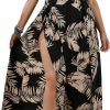 Online SOLY HUX Soly Hux Women'S Plus Size Summer Tropical Print Cami Top Split Skirt Set 2 Piece Outfit