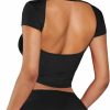 Best Milumia Milumia Women'S Sexy Y2K Two Piece Outfits Going Out Crop Top And Bodycon Mini Skirt Set