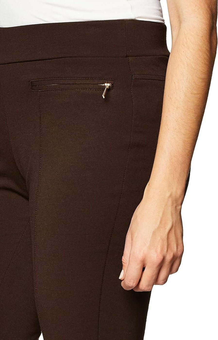 New Rafaella Rafaella Women'S Slim Comfort Fit Ponte Dress Pants (Sizes 4-14 Petite)