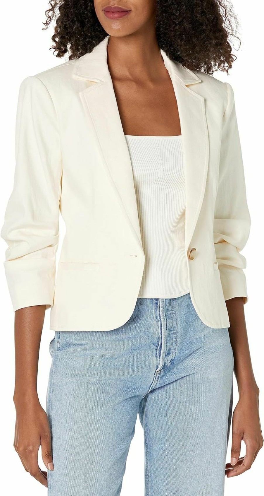 Hot Cinq a Sept Cinq A Sept Women'S Denim Le Petit Khloe Blazer