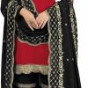 Hot Nivah Fashion Nivah Fashion Women'S Georgette Embroidery Sharara Salwar Suit Set Stitched Ready To Wear