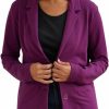 Clearance Fair Indigo Women'S Organic Relaxed Knit Blazer