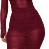 Hot zhangqing Women Sexy Clubwear Sets Crop Top + Short Bottom + Long Sleeve Mesh Dress 3Pcs Sets