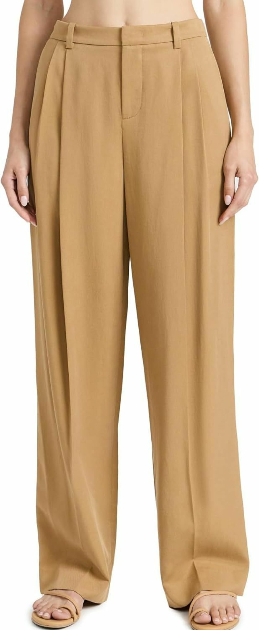 Best Vince Vince Women'S Drop Waist Pleated Trousers