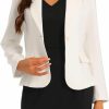 Hot Allegra K Allegra K Business Dress Suit Sets For Women'S 2 Piece Outfit Work Office Notched Lapel Jacket Blazer Solid V Neck Dress