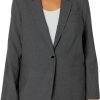 Clearance Calvin Klein Calvin Klein Women'S 1 Button Flap Pocket Jacket