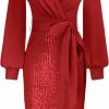 Online GRACE KARIN Grace Karin Women'S Sequin Sparkly Party Dress Cocktail Bodycon Glitter Dresses Long Sleeve