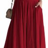 Hot LYANER Lyaner Women'S Two Pieces Croped Cami Top And Elastic Waist Midi Skirt Sets