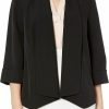 New Kasper Kasper Women'S Plus Size Stretch Crepe Flyaway Jacket