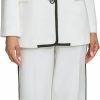 Online Karl Lagerfeld Paris Karl Lagerfeld Paris Women'S Piping Detail Blazer