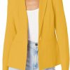 New Kasper Kasper Women'S 1 Button Panel Seamed Jacket W/ 2 Slit