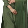 Clearance TRENDMALLS Trendmalls Cotton Rayon Embroidery Salwar Suit For Women Kurta Pant Set With Dupatta