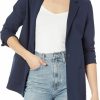 Best Amazon Essentials Amazon Essentials Women'S Relaxed-Fit Soft Ponte Blazer