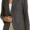 Hot Anne Klein Anne Klein Women'S Notch Collar One Button Blazer