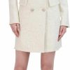 Best BCBGMAXAZRIA Bcbgmaxazria Women'S Long Sleeve V Neck Mini Tweed Blazer Dress