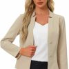 Wholesale Allegra K Allegra K Casual Blazer For Women'S Notched Collar Long Sleeve Slim Work Office Blazer Jacket