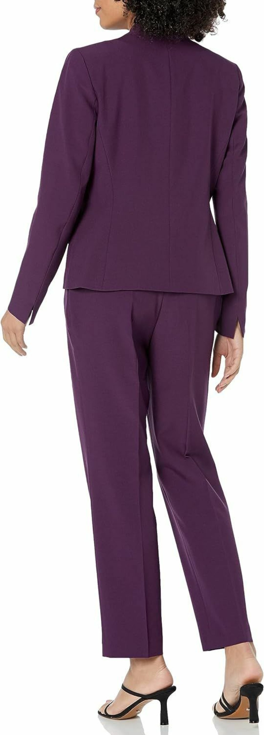 Online Le Suit Women'S 1 Button Jacket/Elastic Back Pant