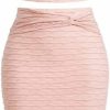 New GORGLITTER Gorglitter Women'S 2 Piece Outfit Criss Cross Tie Back Crop Halter Top Bodycon Midi Skirt Set