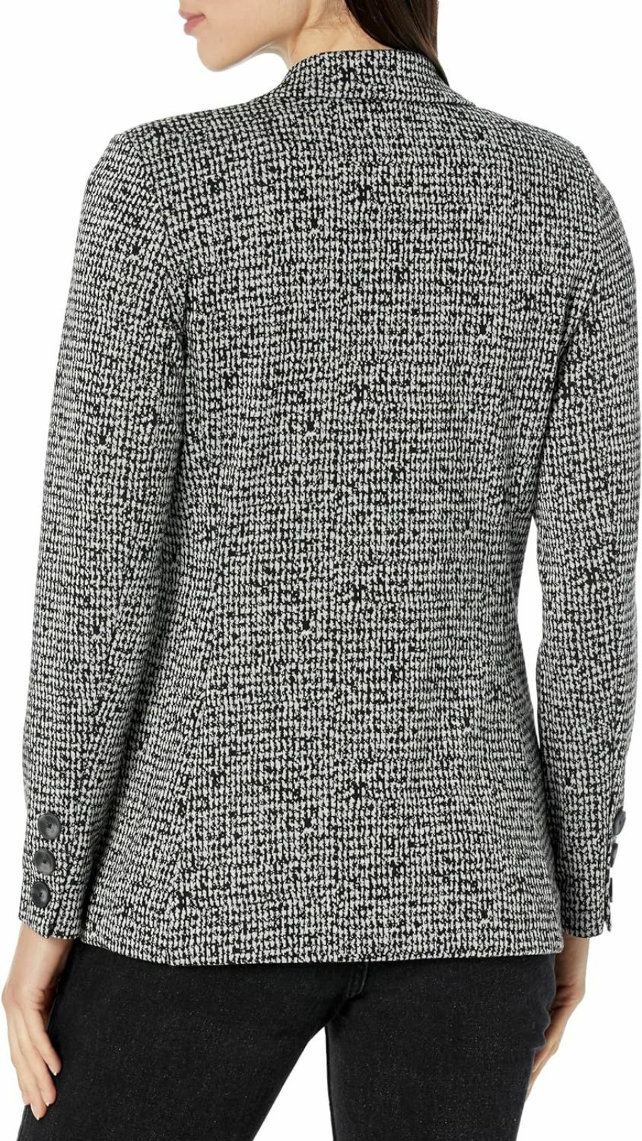 Clearance NIC+ZOE Nic+Zoe Women'S Petite Etched Tweed Knit Blazer