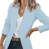 Best GRAPENT Grapent Women'S Open Front Business Casual Pockets Work Office Blazer Jacket Suit