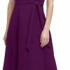 Clearance DKNY Dkny Women'S Jewel Neck Scuba Crepe Dress