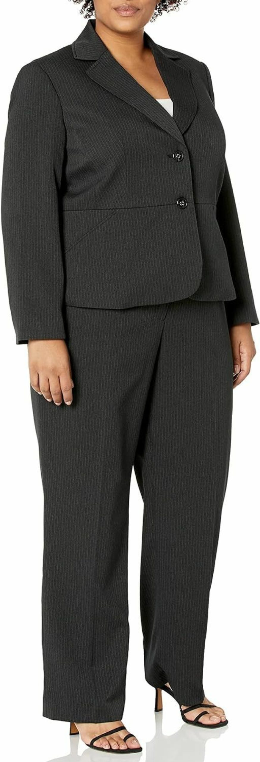 Hot Le Suit Women'S Plus Size Jacket/Pant Suit 50041021-169