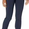 Clearance Rafaella Rafaella Women'S Solid Supreme Stretch Pant With Pull-On Waistband