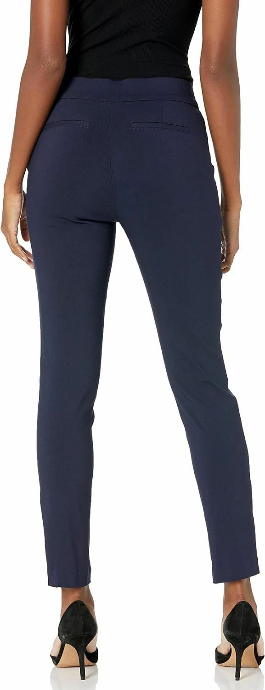 Clearance Rafaella Rafaella Women'S Solid Supreme Stretch Pant With Pull-On Waistband