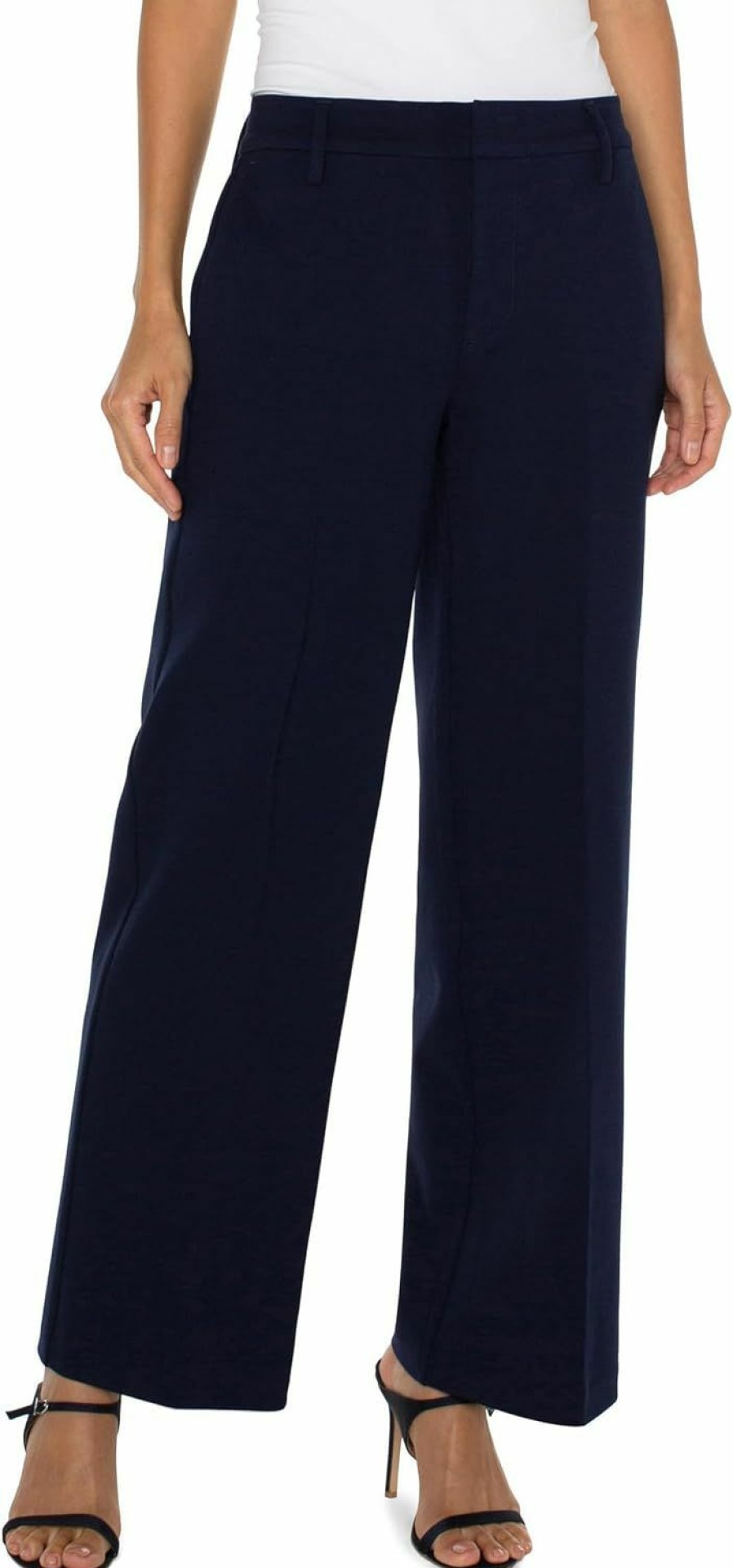 Best Liverpool Liverpool Women'S Kelsey Wide Leg Trouser Ponte Pant