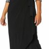 Best Alex Evenings Alex Evenings Women'S Empire Waist Dress With Side Ruched Skirt And Jacket