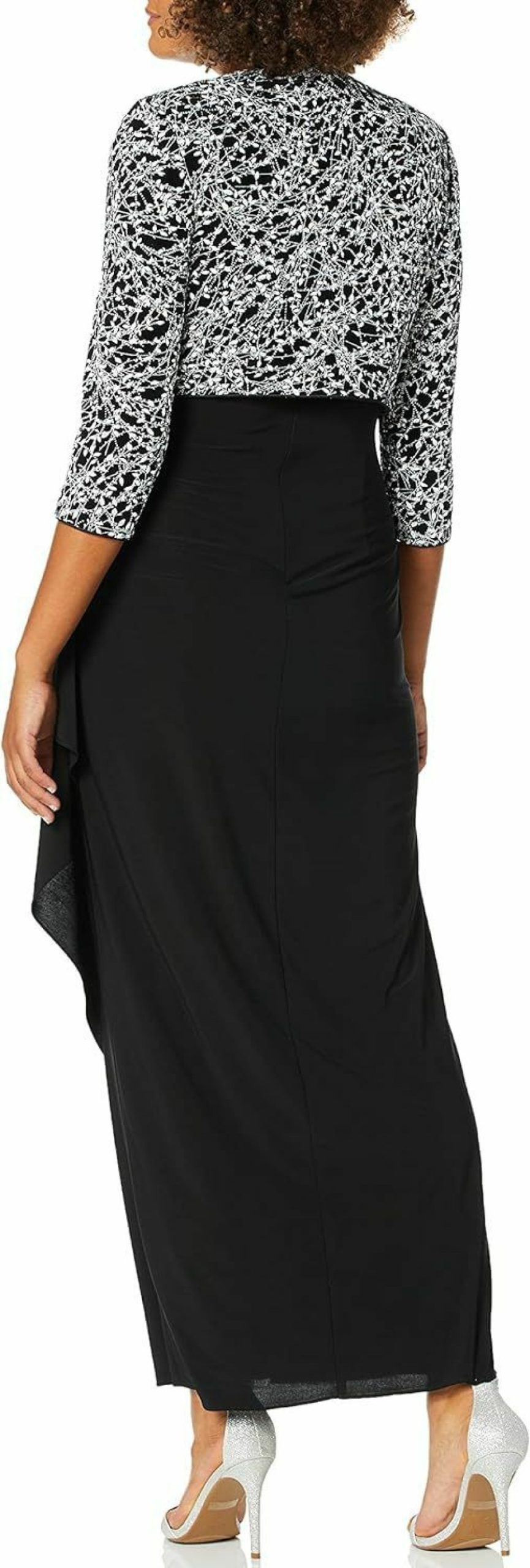 Best Alex Evenings Alex Evenings Women'S Empire Waist Dress With Side Ruched Skirt And Jacket