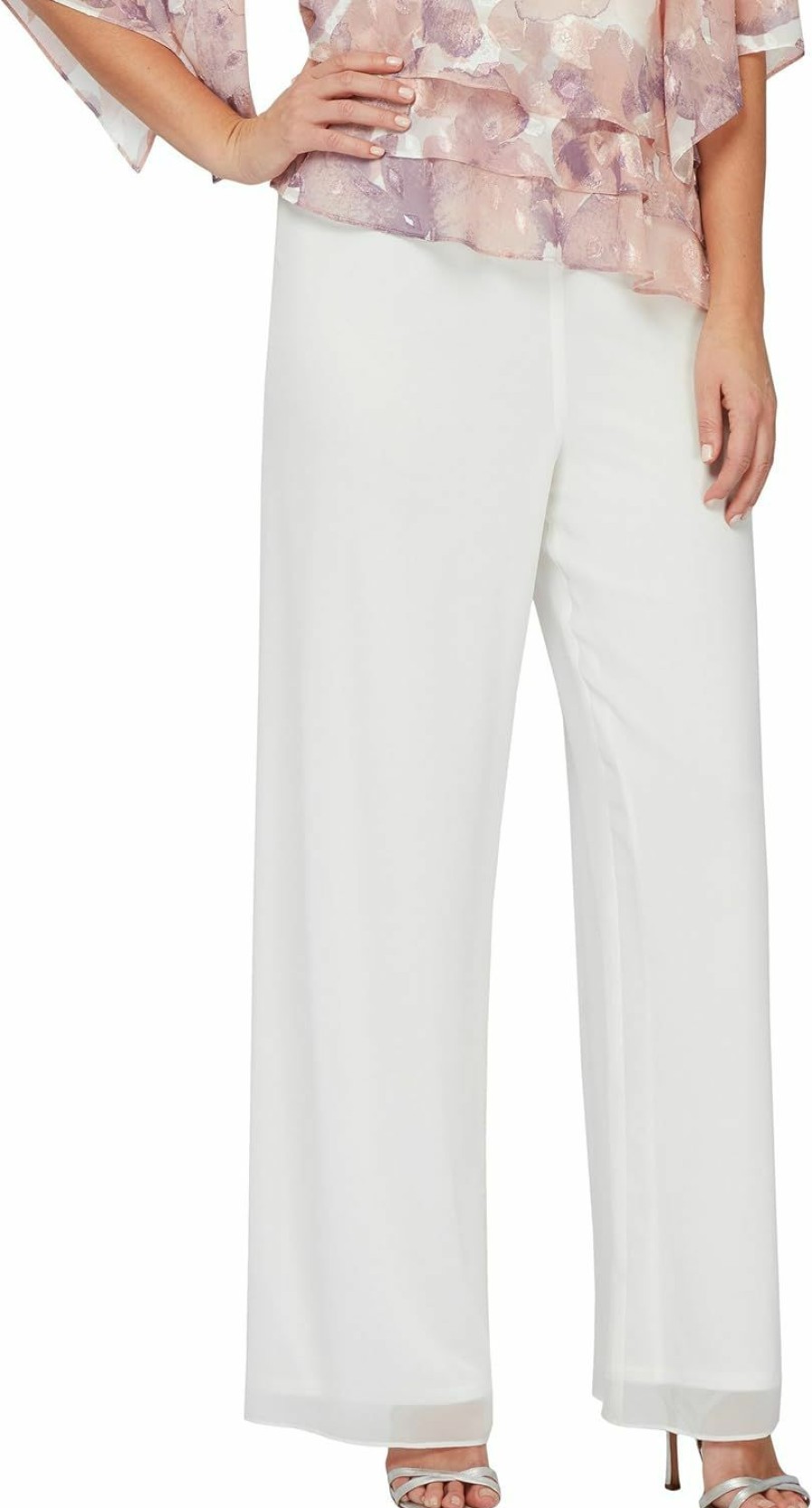 Wholesale Alex Evenings Alex Evenings Women'S Full Length Straight Leg Dress Pant (Regular And Petite)