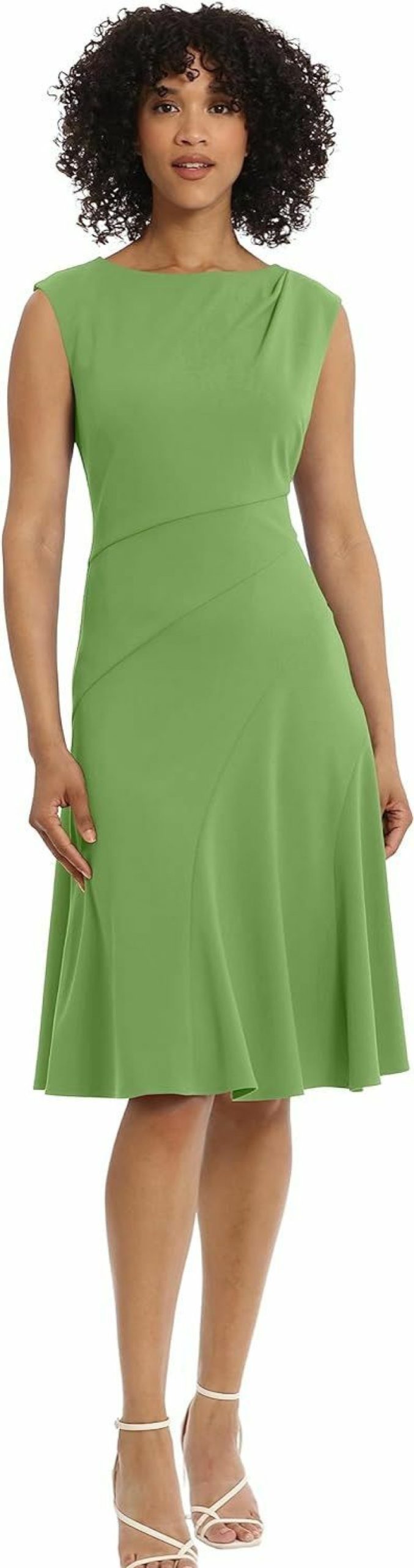 Wholesale Maggy London Maggy London Women'S Sleeveless Fit And Flare With Pleat Tuck And Seaming Details Work Career Event Guest Of