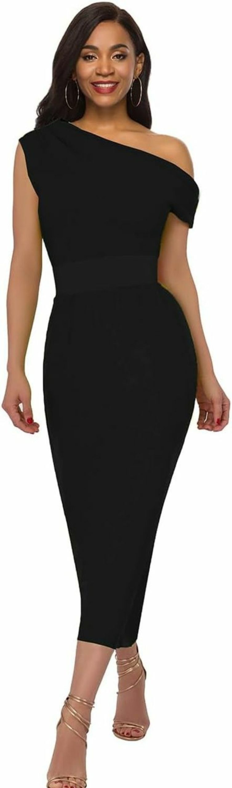 Wholesale LILYIN Women'S Off Shoulder Business Work Pencil Dress Banded Waist Ruched Wedding Guest Cocktail Night Party Bodycon