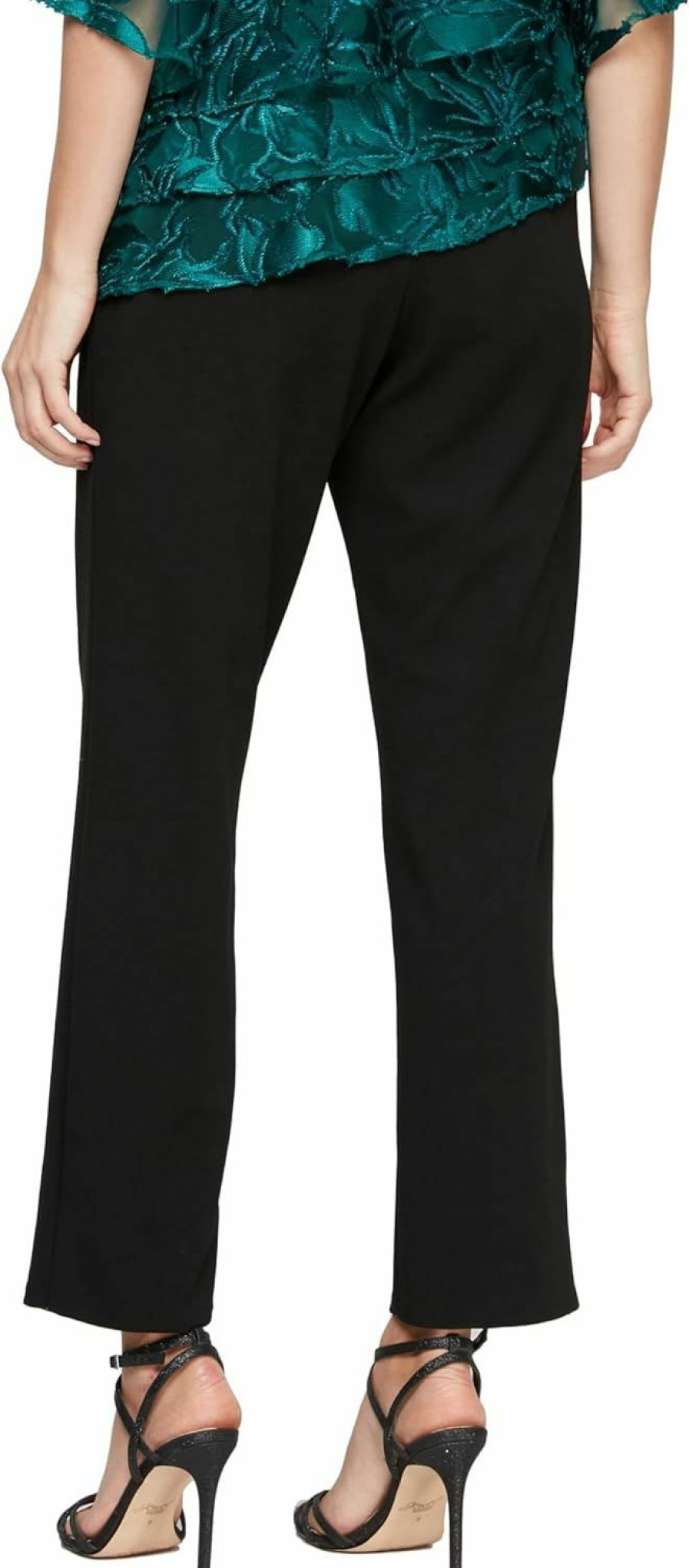 Hot Alex Evenings Alex Evenings Women'S Cropped Slim Leg Dress Pant (Regular And Petite)