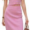 Online Arach&Cloz Arach&Cloz Womens 2024 Spring Bodycon Dresses Summer Outfits Two Piece Sets Tank Top And Midi Skirt Knit Dress