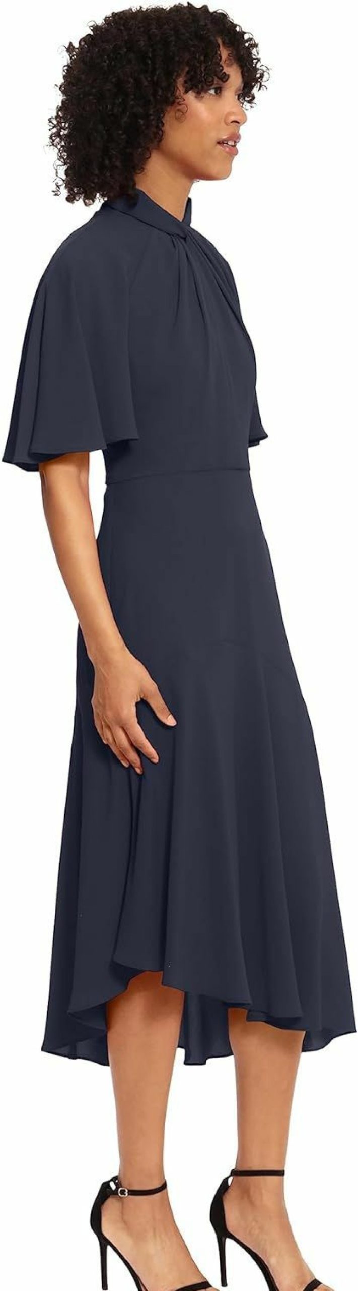 Best Maggy London Maggy London Women'S Sophisticated Twist Neck Detail Dress Workwear Office Career Occasion Event Guest Of