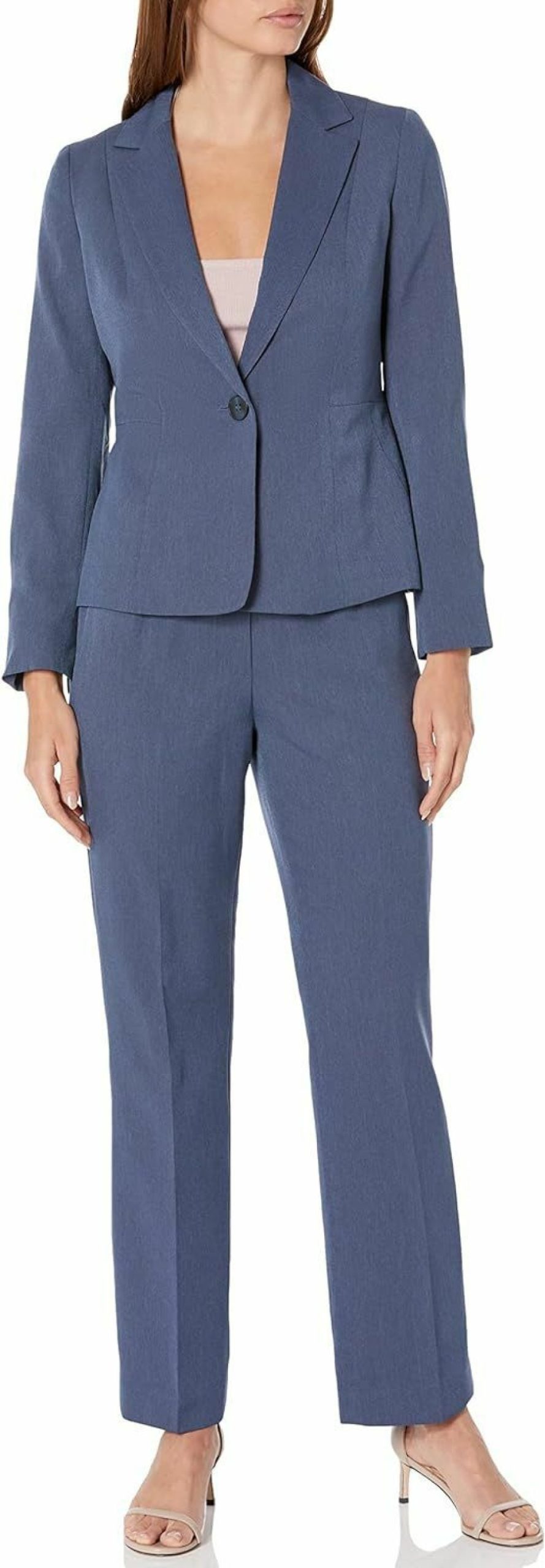 Hot Le Suit Women'S Petite Jkt/Pant Suit