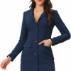 Hot Allegra K Allegra K Women'S Blazer Dress Notched Lapel Collar Office Work Jackets Outfits