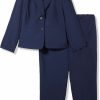 Clearance Le Suit Women'S Plus Size 2 Button Inset Waist Jacket & Elastic Back Pant