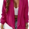 Best PRETTYGARDEN Prettygarden Womens Casual Blazer 2024 Fall Fashion Long Sleeve Open Front Work Office Suit Jackets