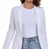 Best Rescay Women'S Work Office Blazer One Button Notched Lapel Business Tuxedo Blazer Casual Blazer Jackets Suit