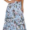 Online Rooscier Rooscier Women'S 2 Piece Outfit Polka Dots Shirred Crop Top Beach Maxi Skirt Set