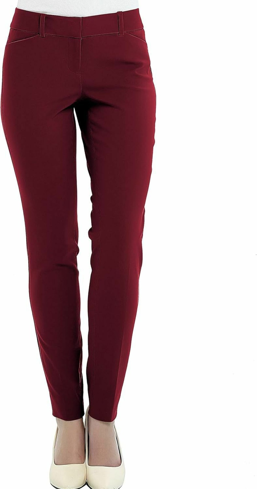 Best SATINATO Satinato Women'S Casual Work Pants Skinny Slacks Leggings Comfort Mid Rise